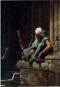 unknow artist Arab or Arabic people and life. Orientalism oil paintings 162